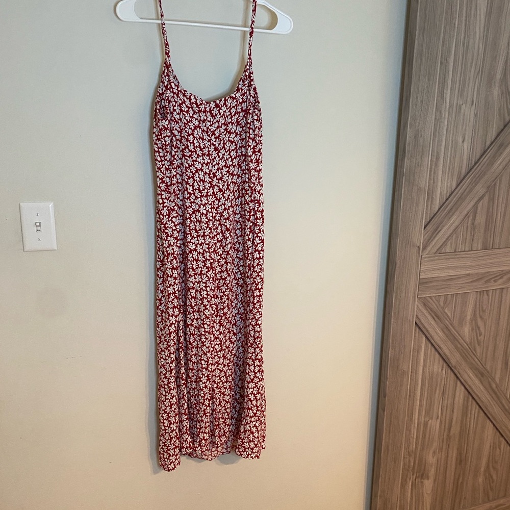 Reformation Red and White Floral Dress - Picture 7 of 10